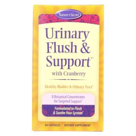 Nature's Secret Urinary Cleans And Flush With Cranberry Extract - 60 Capsules