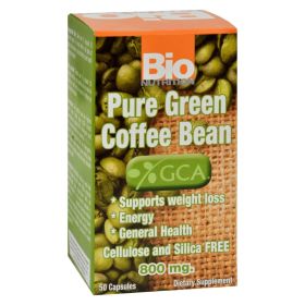 Bio Nutrition - Pure Green Coffee Bean - 50 Gelcaps